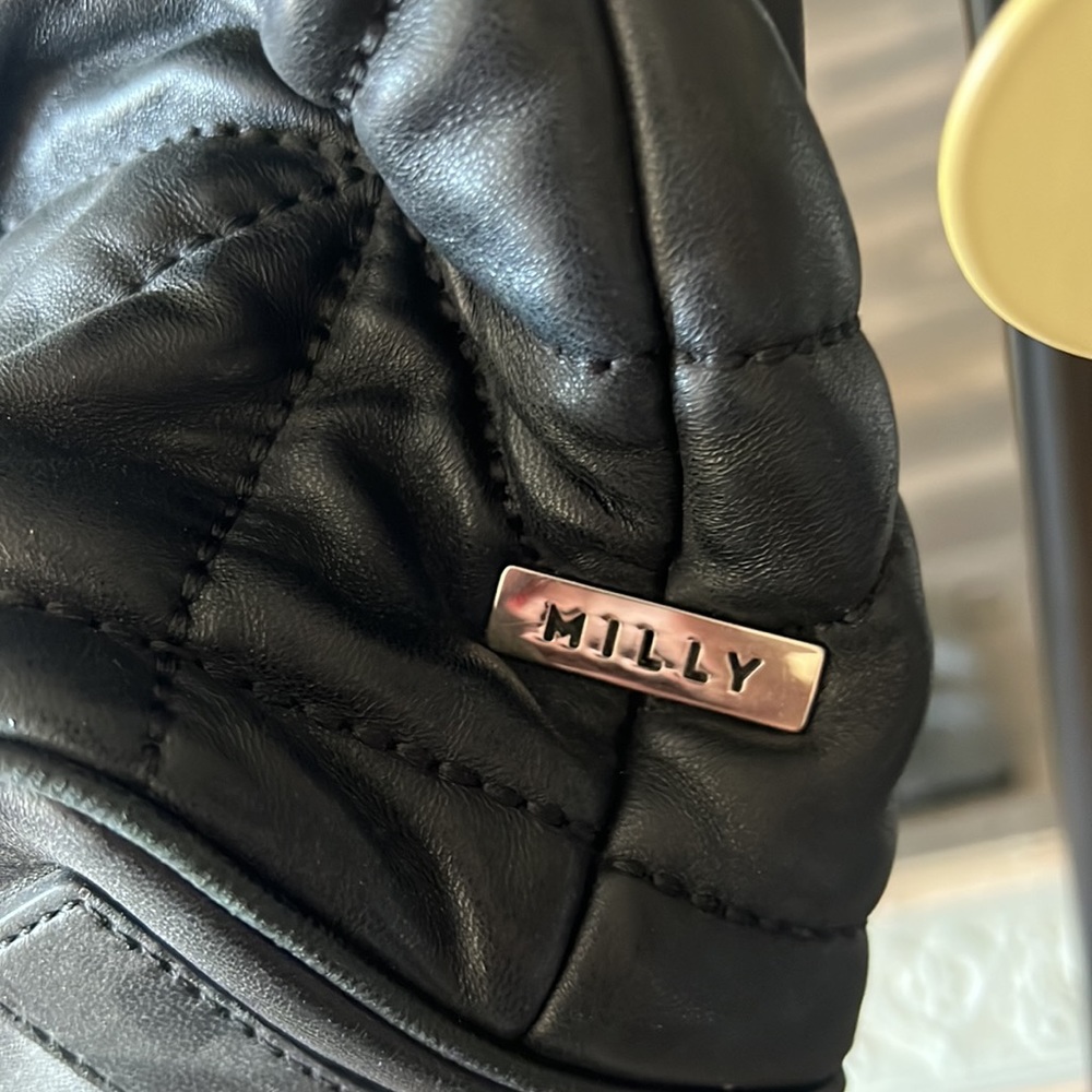 Barely Worn Milly Drawstring Backpack- Leather - image 3